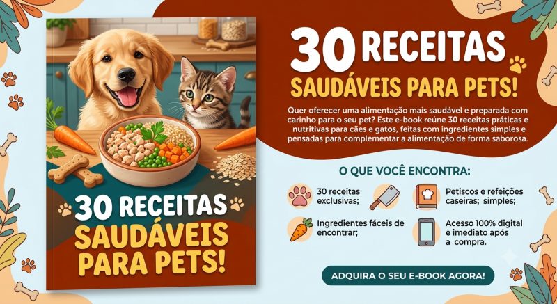 30 receitas saudáveis para seu cachorrinho