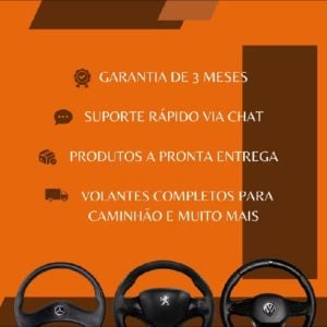 Volante Vermelho Golf Gol Parati Saveiro G1 G2 G3 G4 G5 G6 Cordoba — foto 6