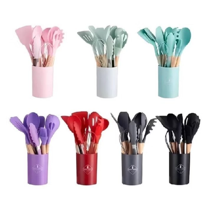 Utensílios de silicone