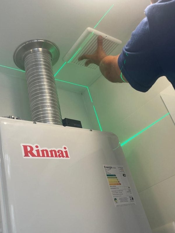 Manutenção de Aquecedor a Gás