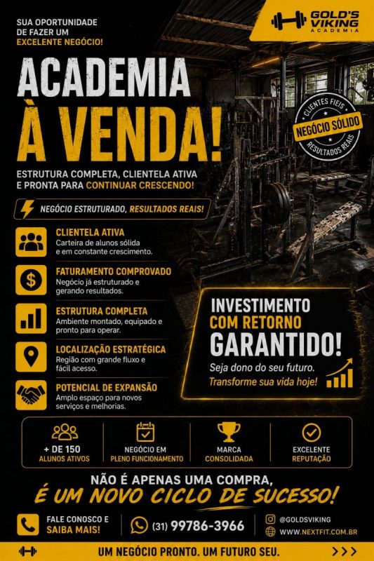 Academia Em Pleno Funcionamento Com 40 Anos De Tradição