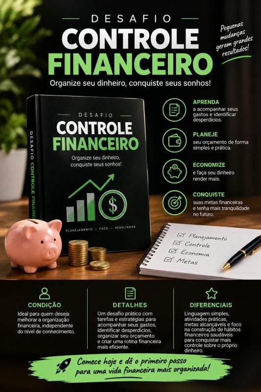 Organize suas Finanças e Conquiste sua Independência Financeira
