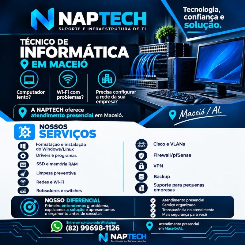 Naptech Técnico De Informática Em Maceió