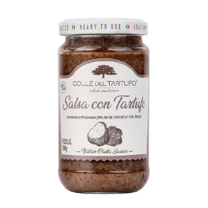 Molho de Salsa com Trufas Colle Del Tartufo Italiano 180g — foto 2
