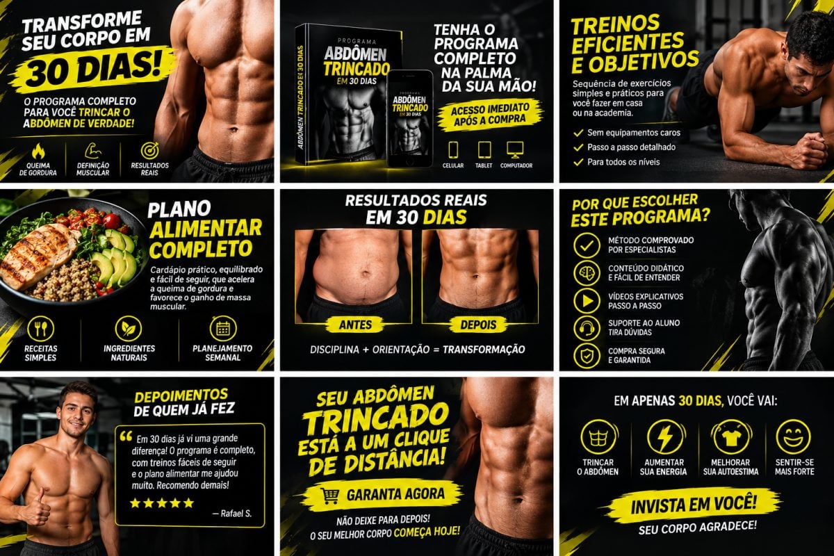 Como trincar seu abdômen em 30 dias — foto 2