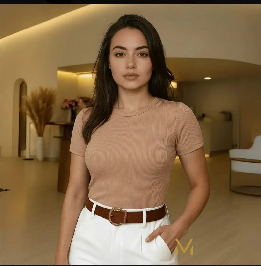 Kit 4 Blusas Feminina Ribana Canelado Estilosa Básica Casual — foto 2