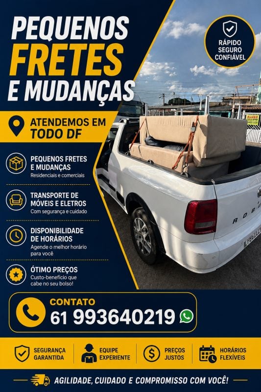 Pequenos Fretes e mudanças