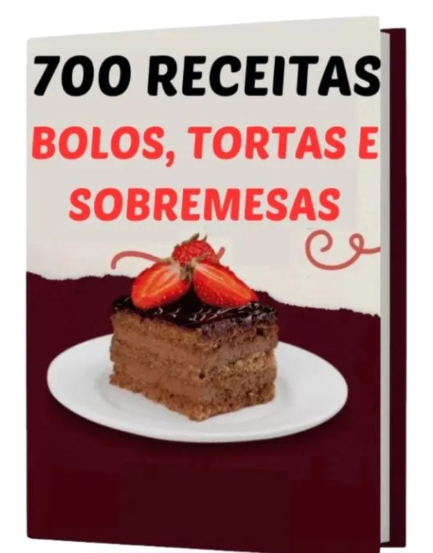 700 Receitas Bolos, Tortas e Sobremesas