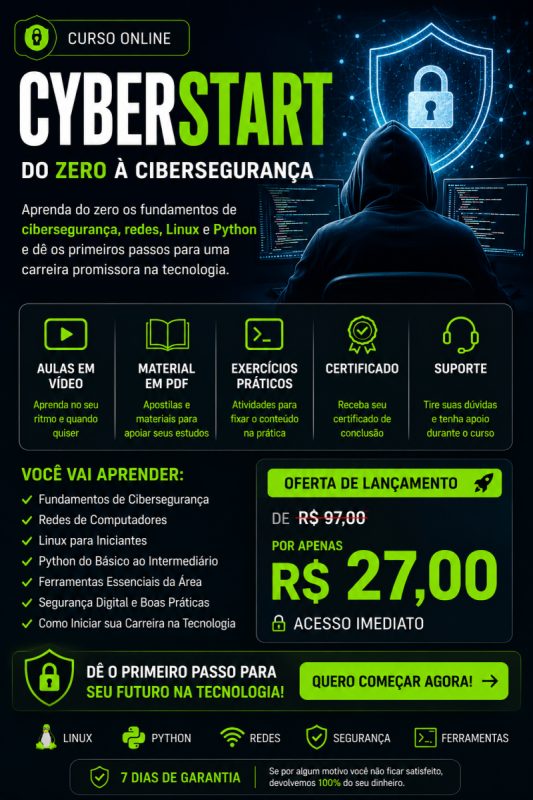 Curso de cibersegurança