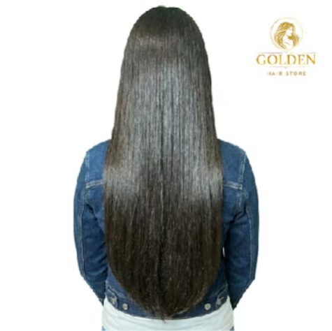Cabelo Humano Vietnamita Super Drawn Liso 50g ou 100g 