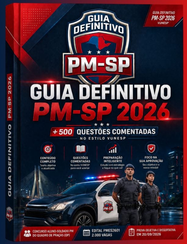 E-book Guia PM-SP 2026