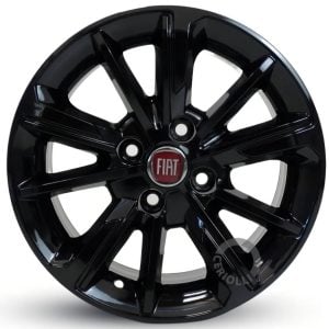 Kit 4 Rodas Aro 14 Fiat Cronos 4x98 Fiat Cronos Uno Uno Fire Palio Mobi Strada Bicos de Br — foto 9