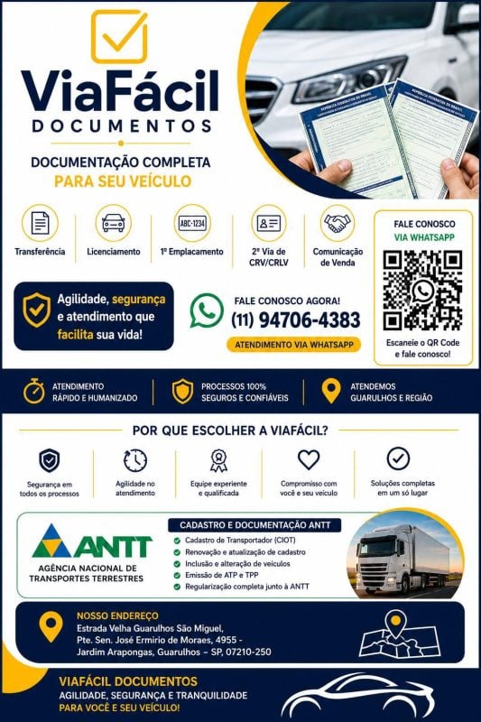 Via Facil - Documentos Veícular