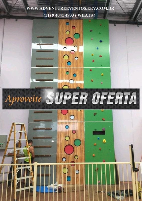 Aluguel e Locação de Parede de Escalada