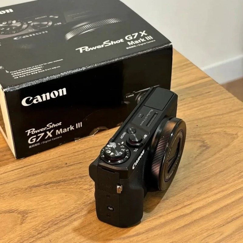 Câmera Digital Canon PowerShot G7 X Mark III (Preta) — foto 2