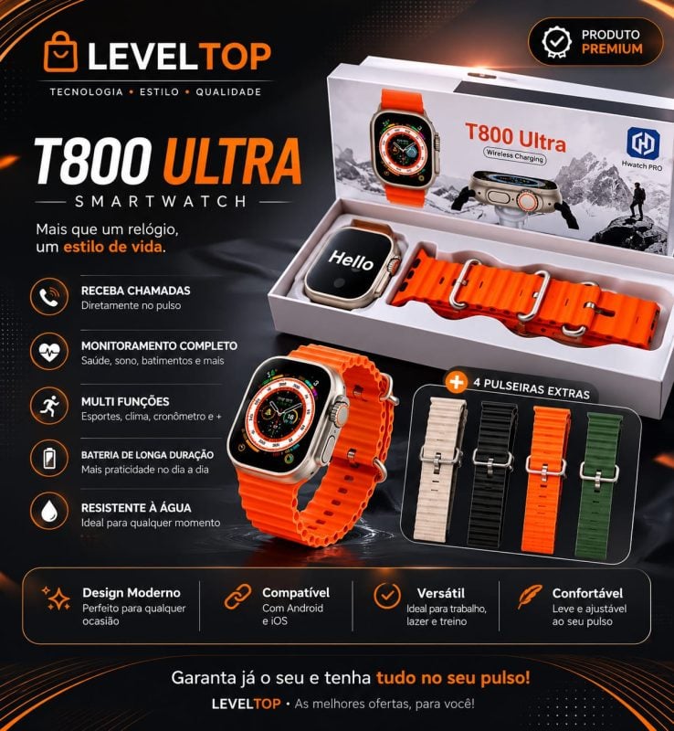 Smatwatch T800 Ultrs