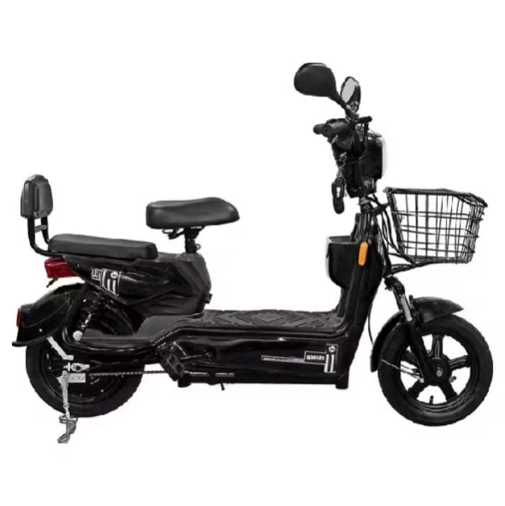 Moto Scooter Elétrica 500w 32km Sem CNH Autonomia 40Km Preto — foto 2