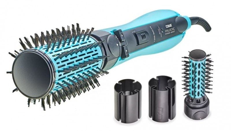 Escova Secadora e Alisadora Rotativa Rotating Hyaluronic Conair Bivolt — foto 2