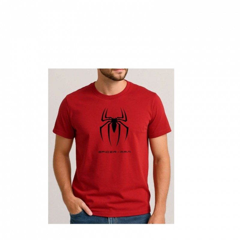 Camisa Estampa Logo Homem Aranha