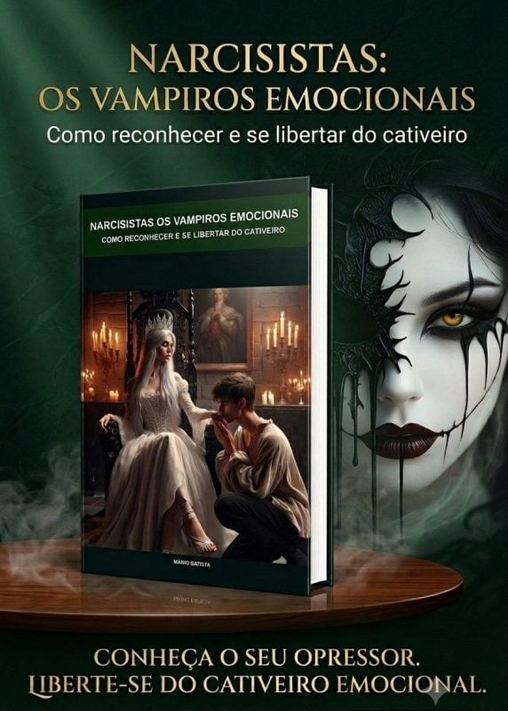 Narcisistas os Vampiros Emocionais - Como Reconhecer e se Libertar do Cativeiro