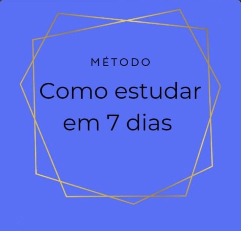 Ebook Digital Para Se Preparar Pra Prova Em 7 Dias