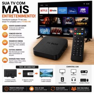 Smart pro box streaming 4k uhd 5g aparelho conversor tv — foto 4