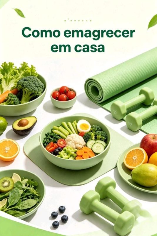 Como emagrecer em casa