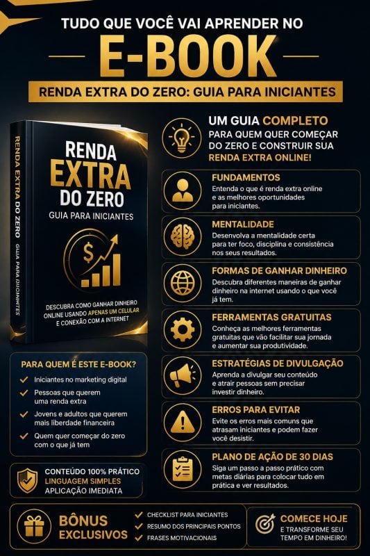 Renda Extra do Zero: Guia para Iniciantes