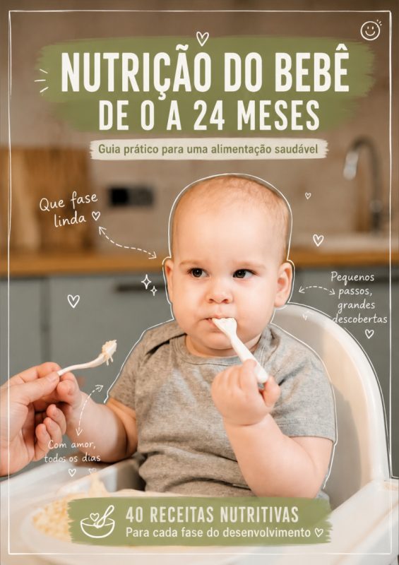 Ebook de nutribebê 40 receitas saudáveis