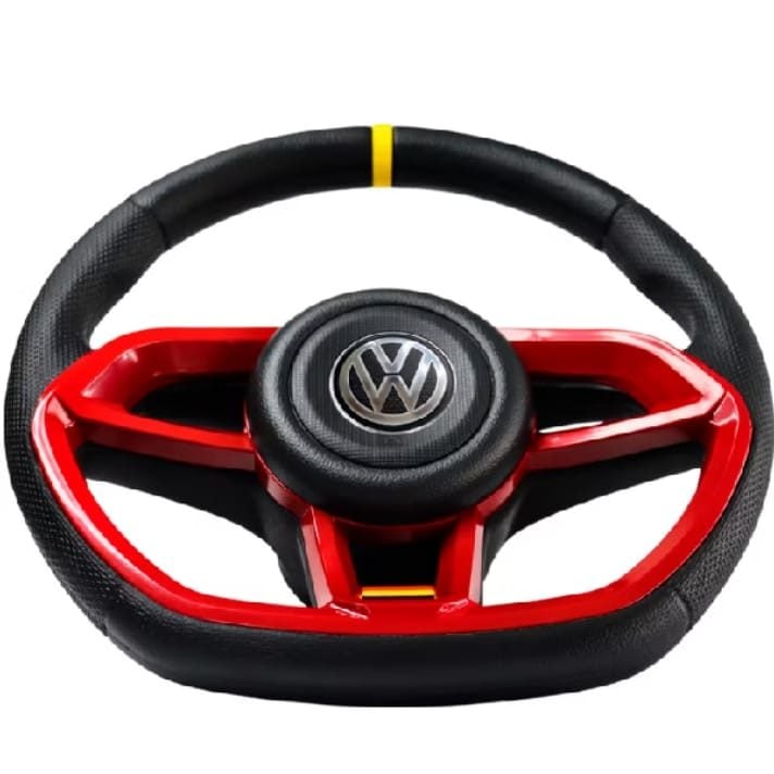 Volante Vermelho Golf Gol Parati Saveiro G1 G2 G3 G4 G5 G6 Cordoba