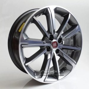 Kit 4 Rodas Aro 14 Fiat Cronos 4x98 Fiat Cronos Uno Uno Fire Palio Mobi Strada Bicos de Br — foto 17