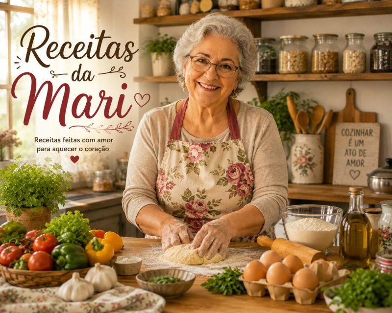 80 receitas prontas, organizadas por categoria