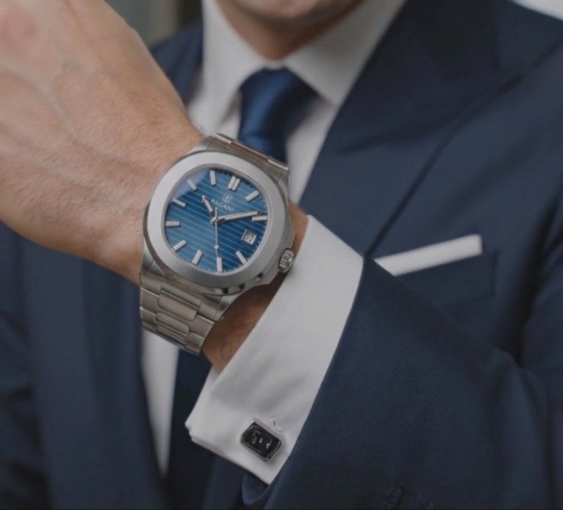 Relógio Imperial Steel Blue - ultrafino azul