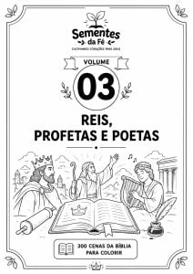 Vol. Completo (06 volumes) - 300 CENAS BÍBLICAS PARA COLORIR — foto 7