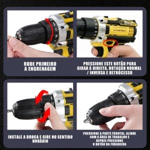 Parafusadeira Furadeira Kit — foto 8