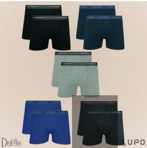 Kit 10 Cuecas Boxer Lupo Algodão Cotton Masculina! — foto 3