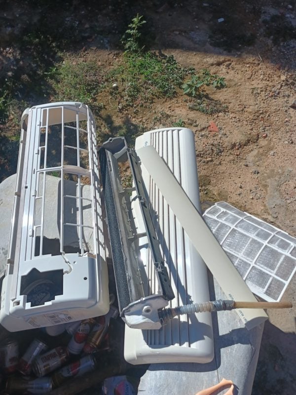 Limpeza e manutenção de ar condicionado