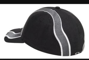Boné preto casual preto unissex Oakley Wave tamanho S/m — foto 3
