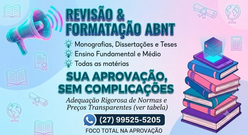 Revisão & Formatação Profissional Abnt