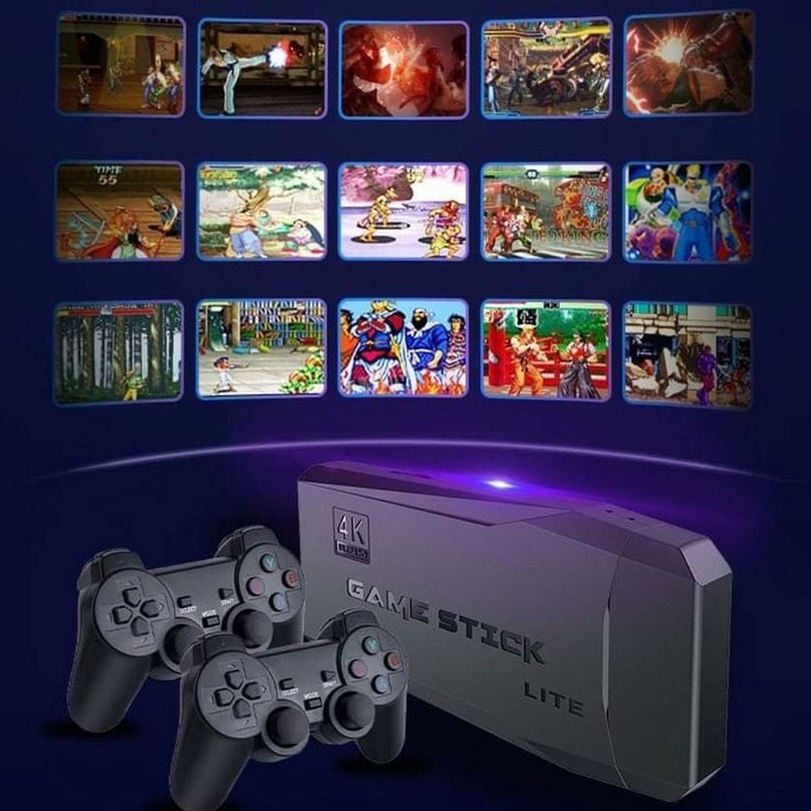 Game stick 4k retrô 10.000 jogos