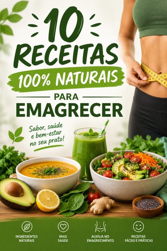 Receitas para emagrecer 100%Naturais