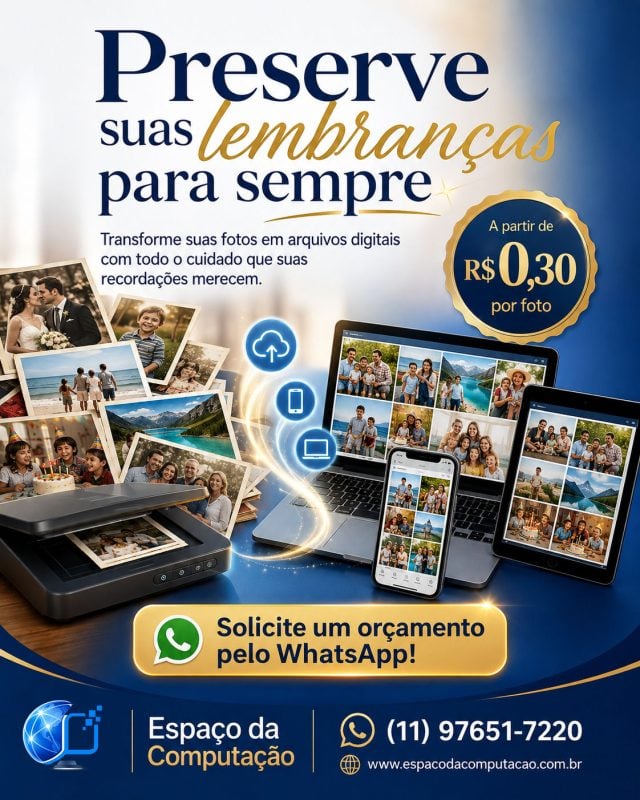 Digitalização de Fotos no Ipiranga São Paulo
