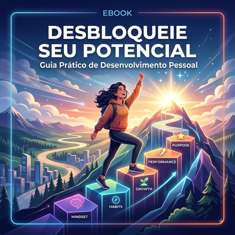 Desenvolvimento Pessoal: Aprenda a Melhorar Sua Mentalidade, Hábitos, Foco e Disciplina