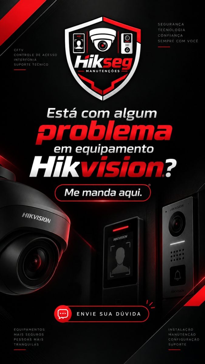 Configuração e Manutenção Hikvision CFTV, Alarmes e Acesso — foto 2