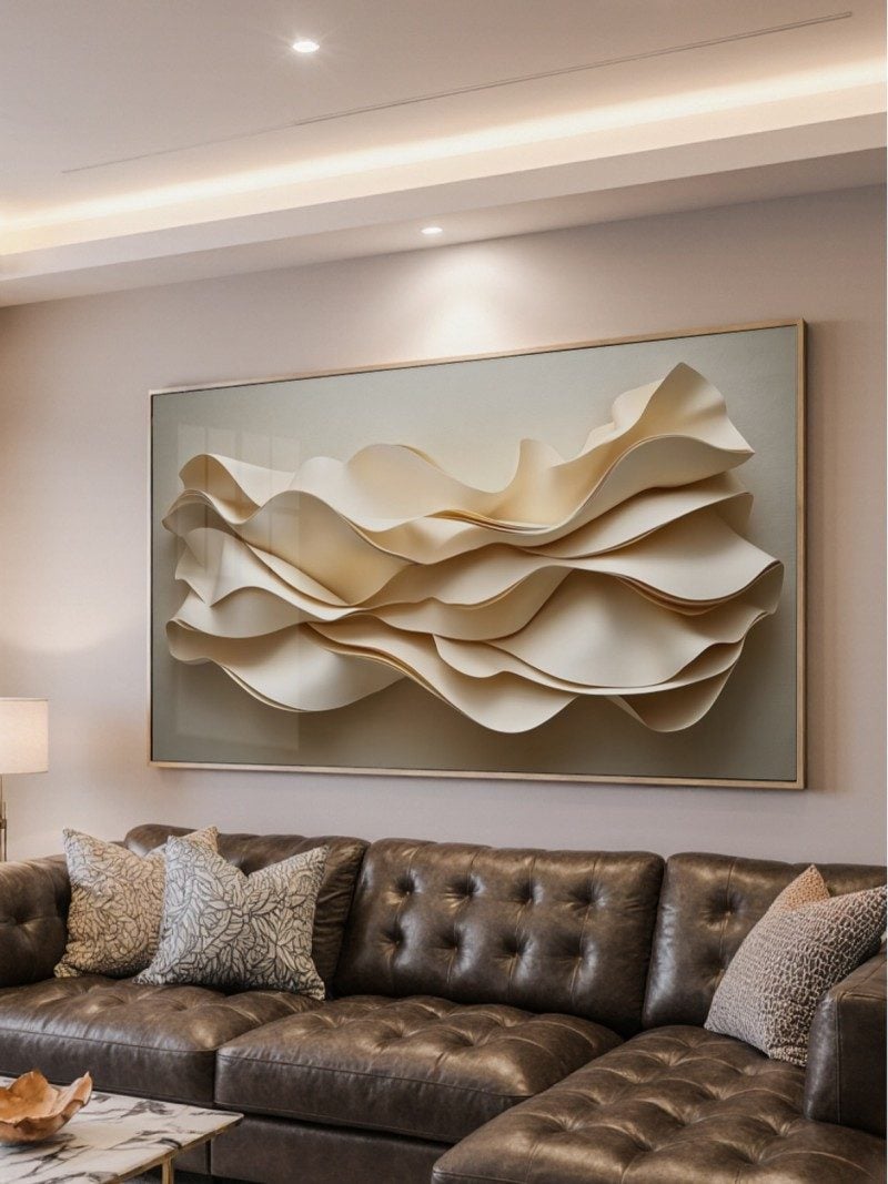 Quadro Decorativo Abstrato 100x200 Alto Padrão — foto 2