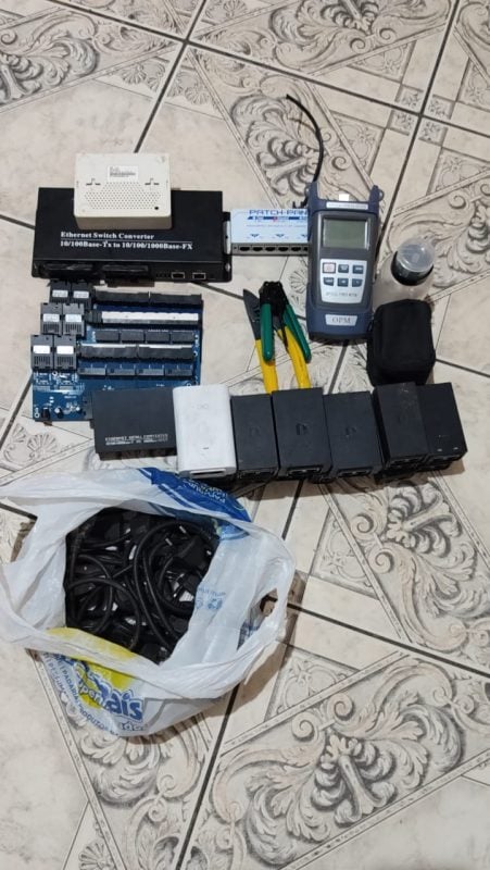 OPORTUNIDADE IMPERDÍVEL: Lote Profissional de Telecom & Fibra Óptica