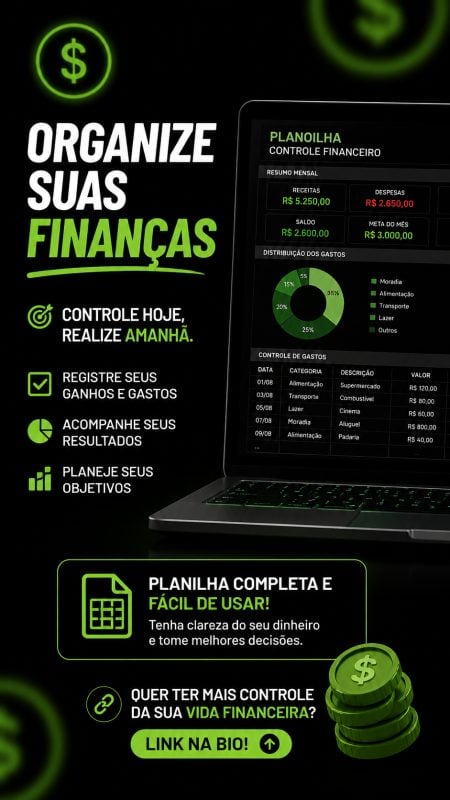 Planilha de Organização Financeira