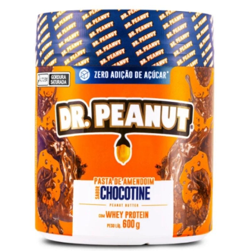Pasta De Amemdoim Dr Peanut Com Whey Protein 600g — foto 2