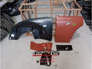 Fusca, Capô Paralama Tampa Kit Assoalho Porta Frente Montada Parachoque Farol Lanterna — foto 6