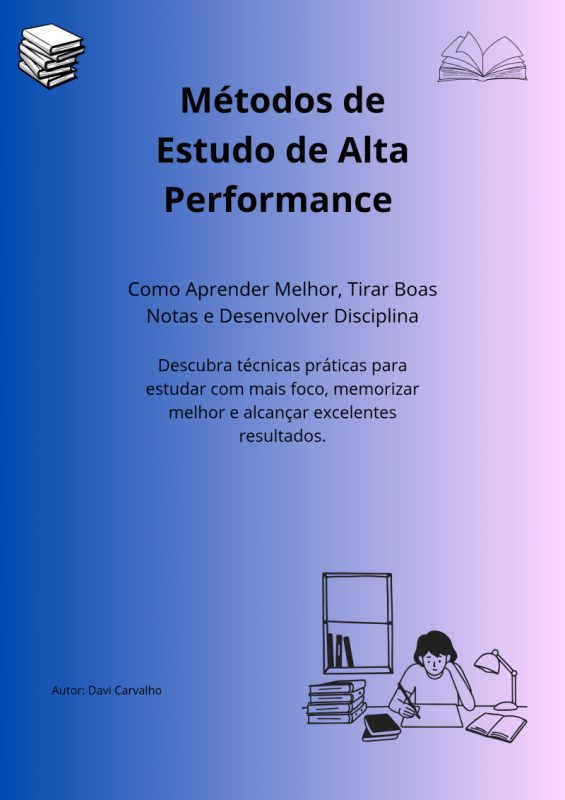  E-book: Rotina de Estudos Inteligente Aprenda Mais em Menos Tempo